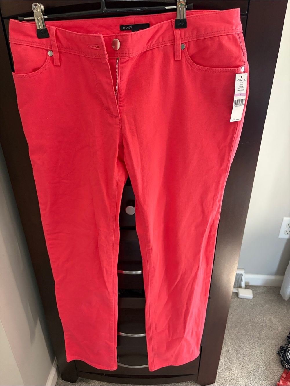 Chaus Peony Stretch Pants